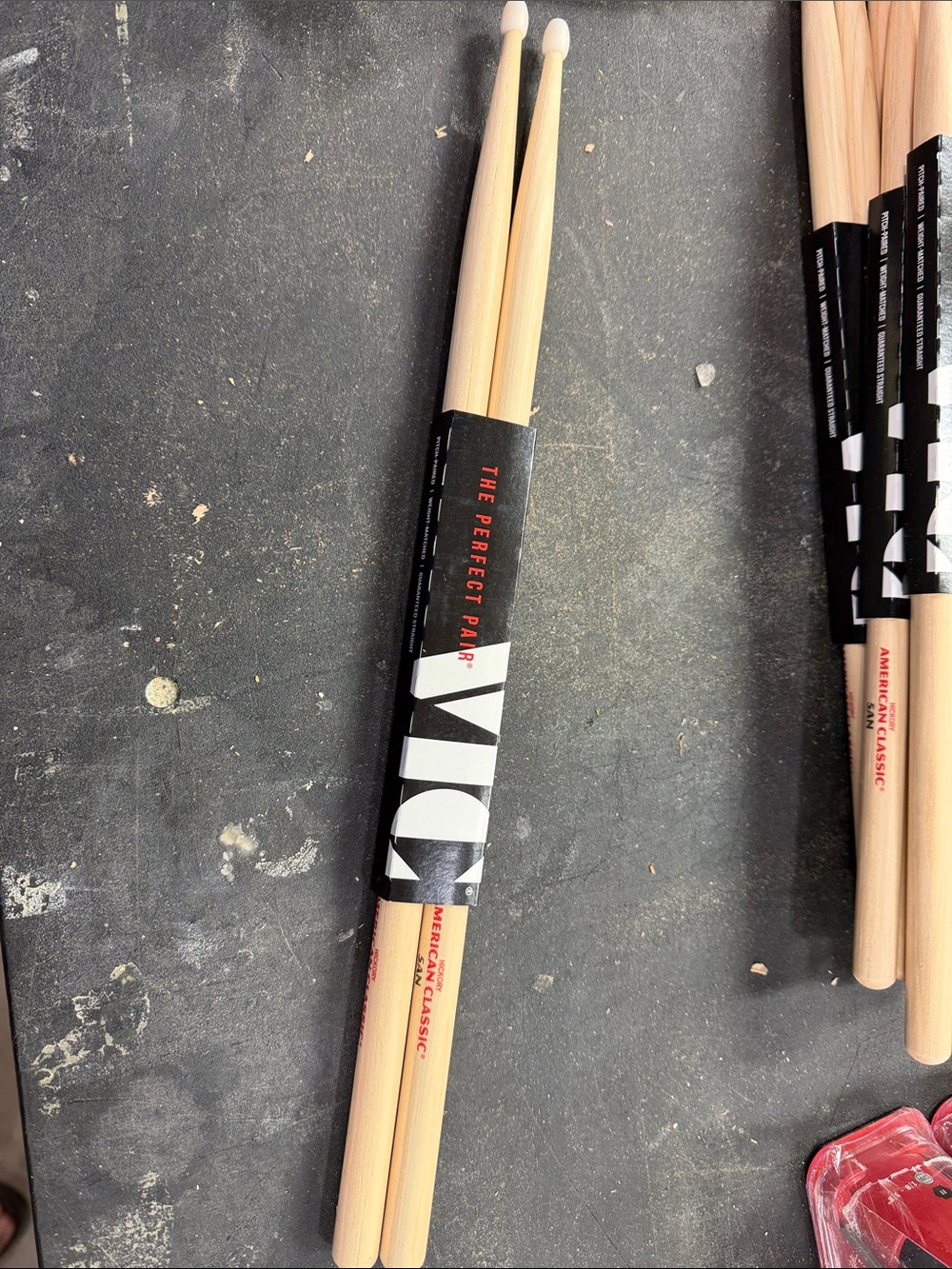 VIC Firth American Classic Drumsticks - Natural Wood